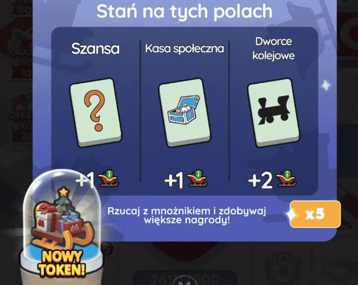 Walory Bieguna Północnego Monopoly Go 